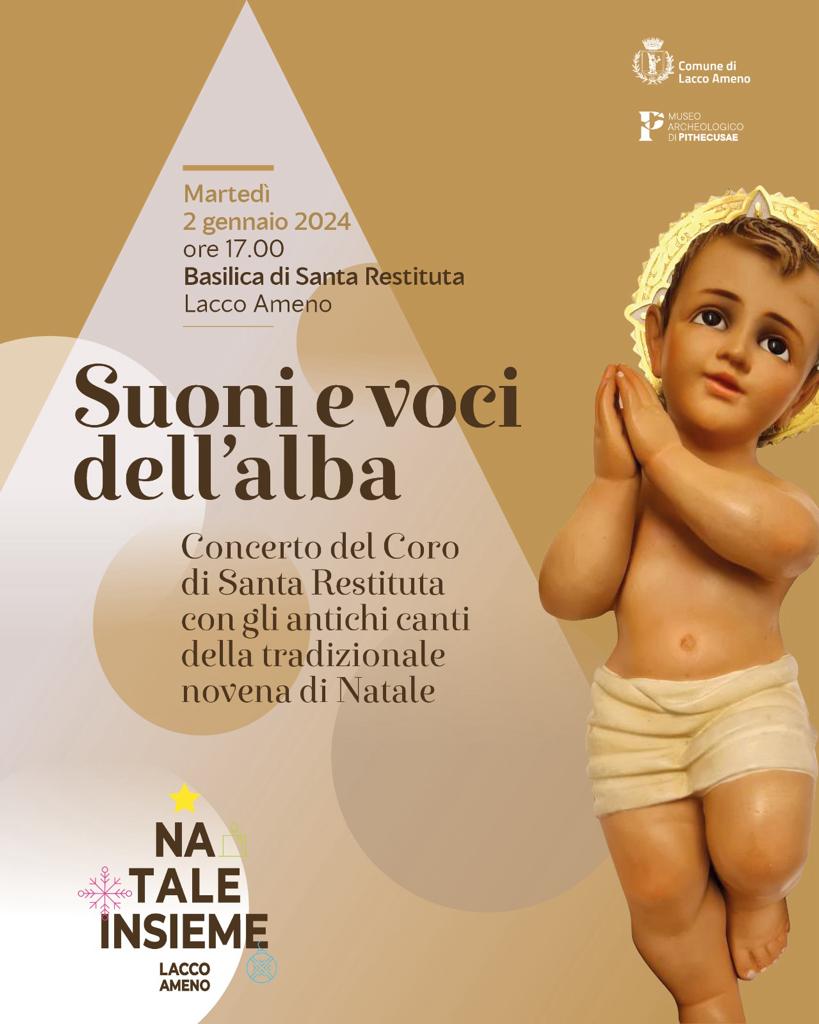 NATALE INSIEME A LACCO AMENO: “Suoni e voci dell’alba”